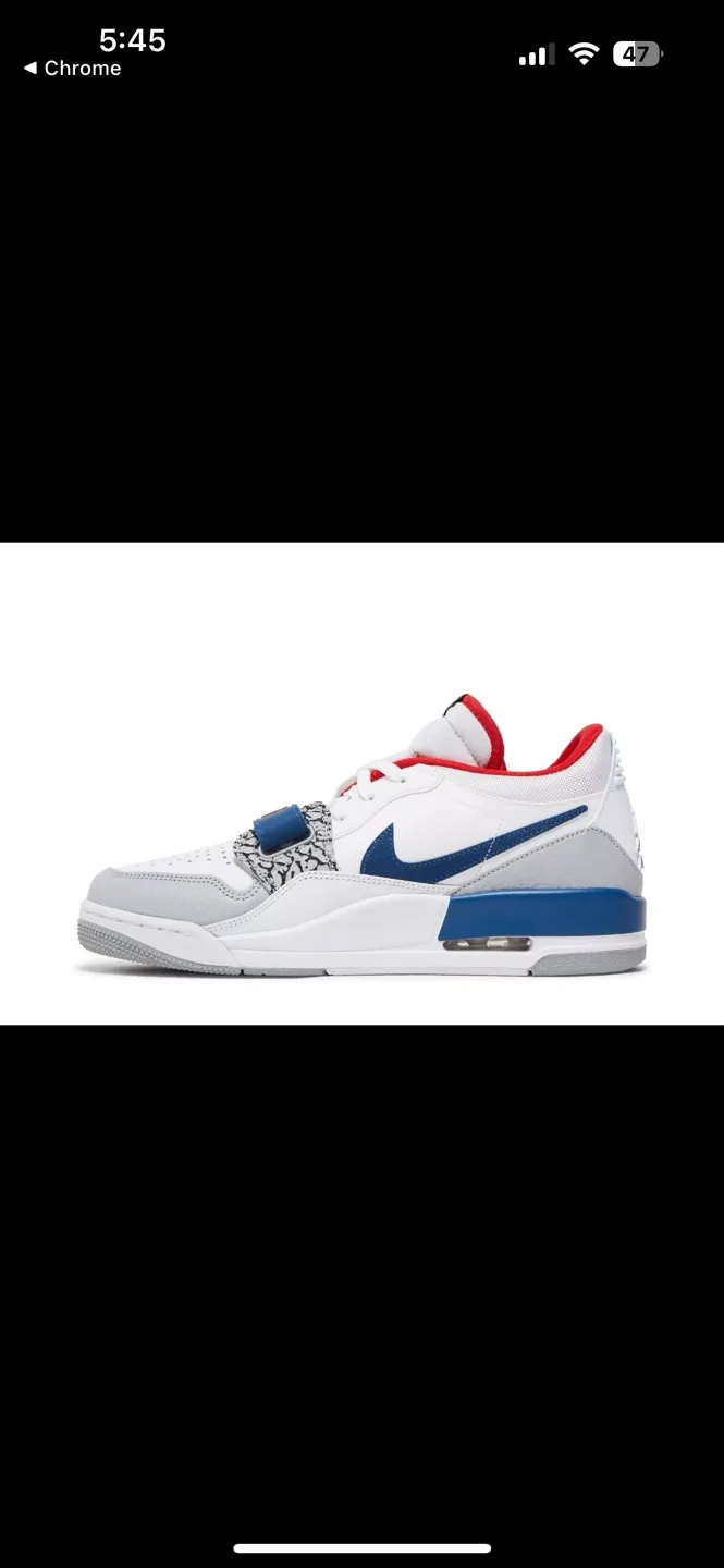 Nike Air Jordan Legacy 312 Low White Blue Grey Men Sneakers 13US image indicator(6)