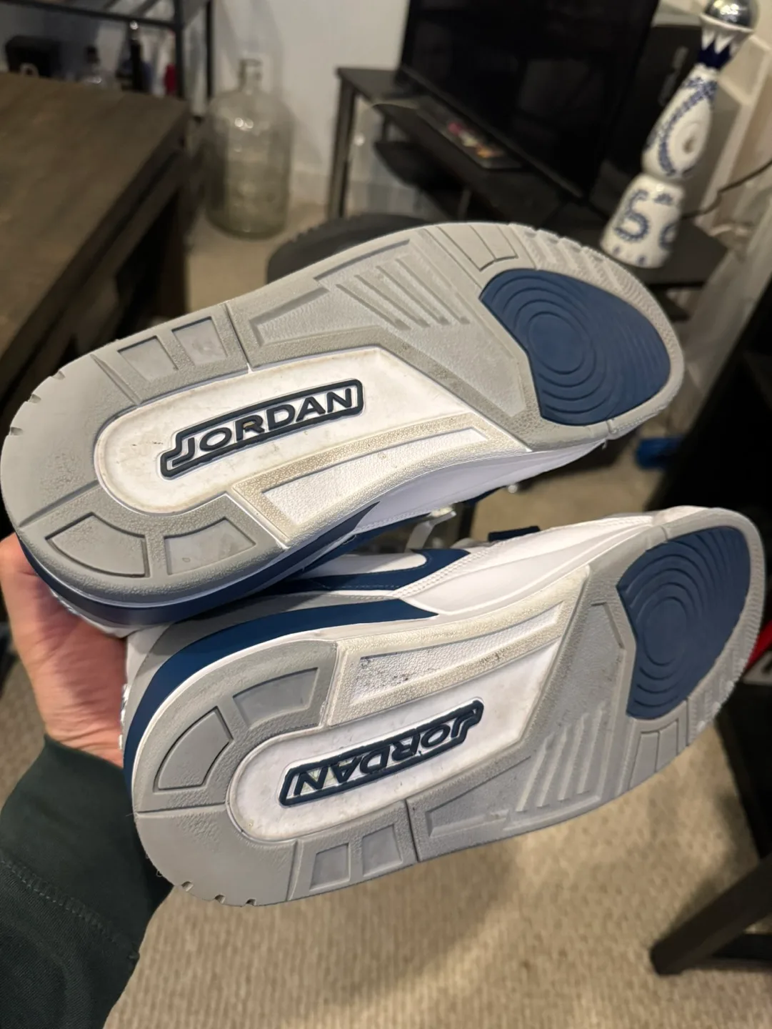 Nike Air Jordan Legacy 312 Low White Blue Grey Men Sneakers 13US image indicator(2)