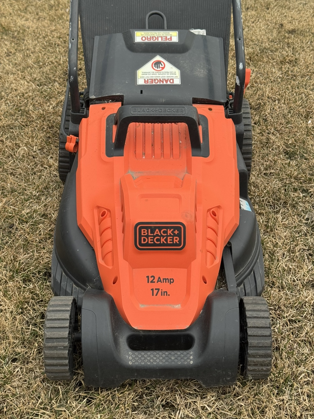 Black+Decker 12 Amp 17-inch Corded Lawn Mower - photo 2