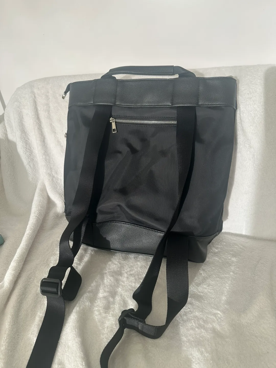 Lambert Black Convertible Backpack Tote Bag Brand New image indicator(2)