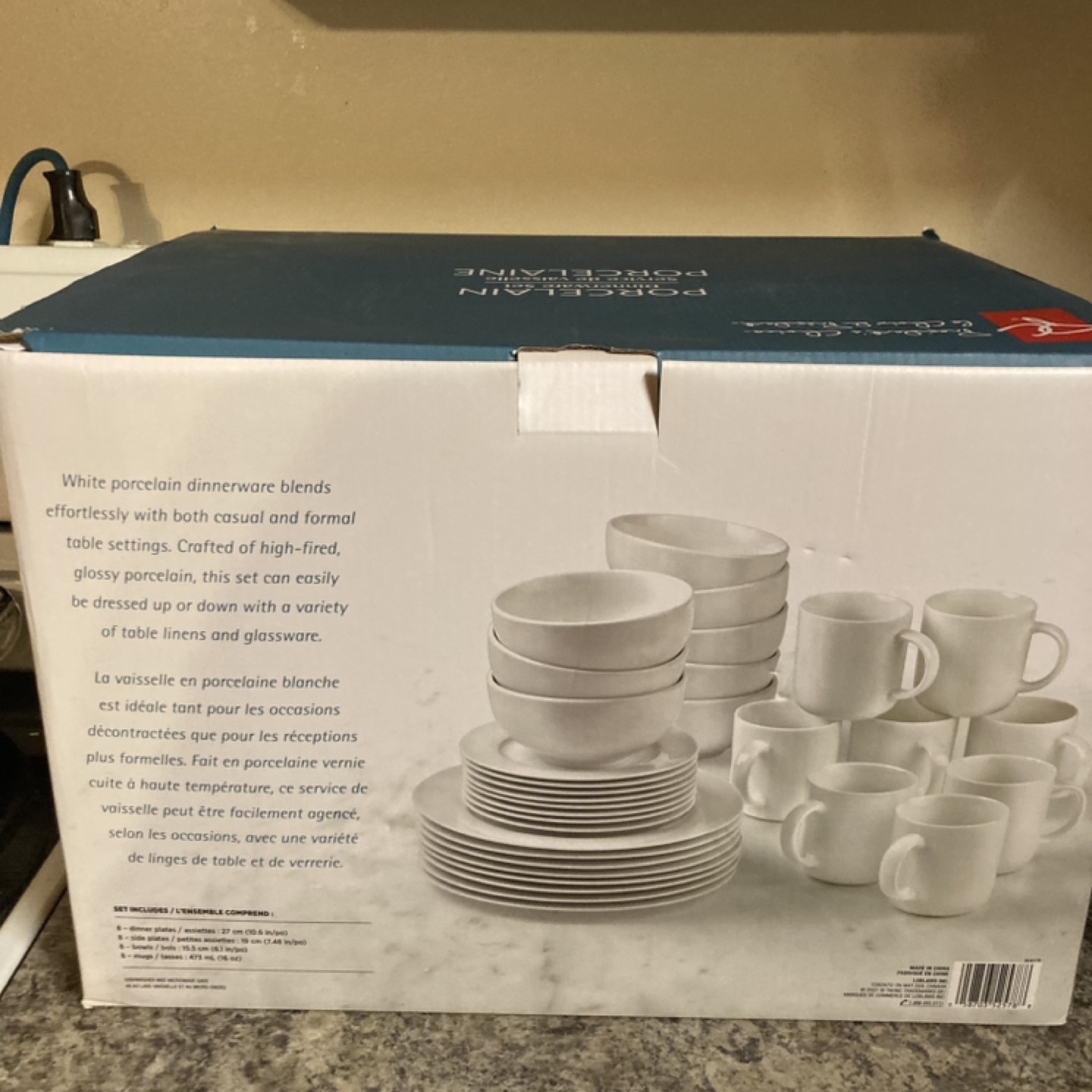 President's Choice 32-Piece + 23-Piece  Porcelain Dinnerware Set - photo 4