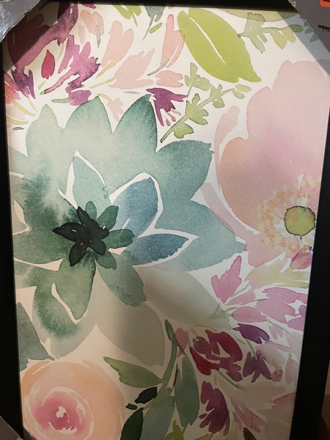 Floral Watercolor Wall Art