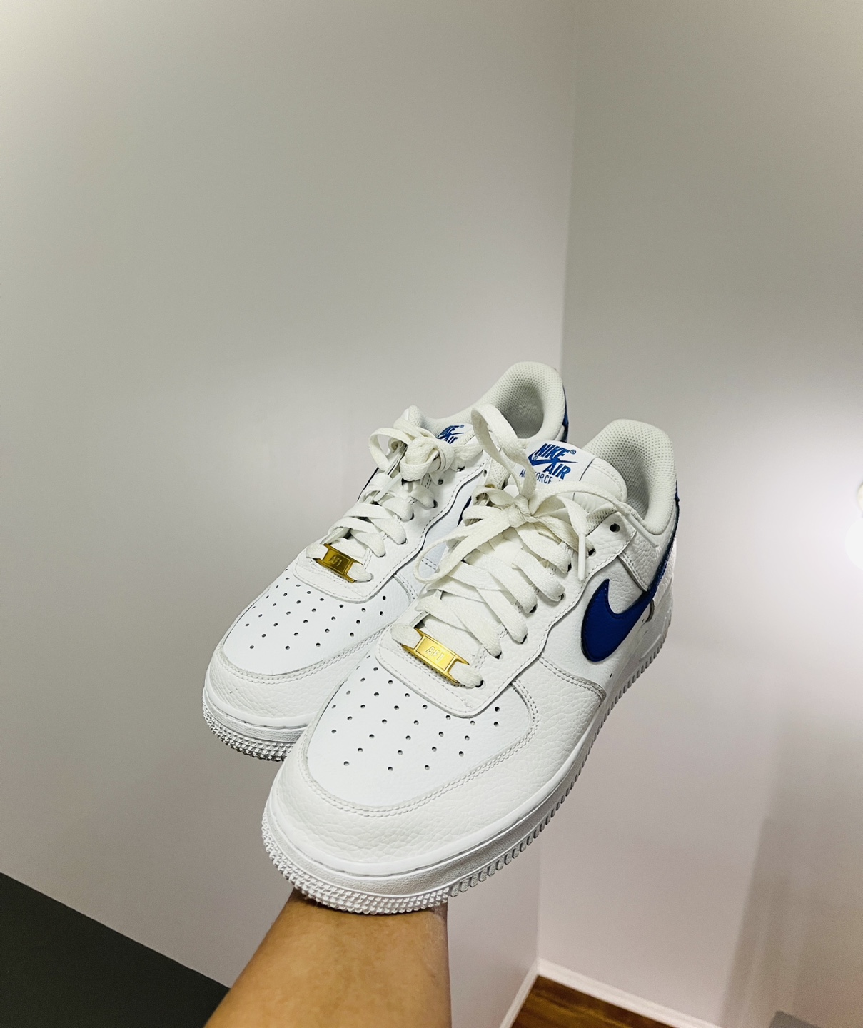 Nike Air Force 1 '07 White Game Royal Blue