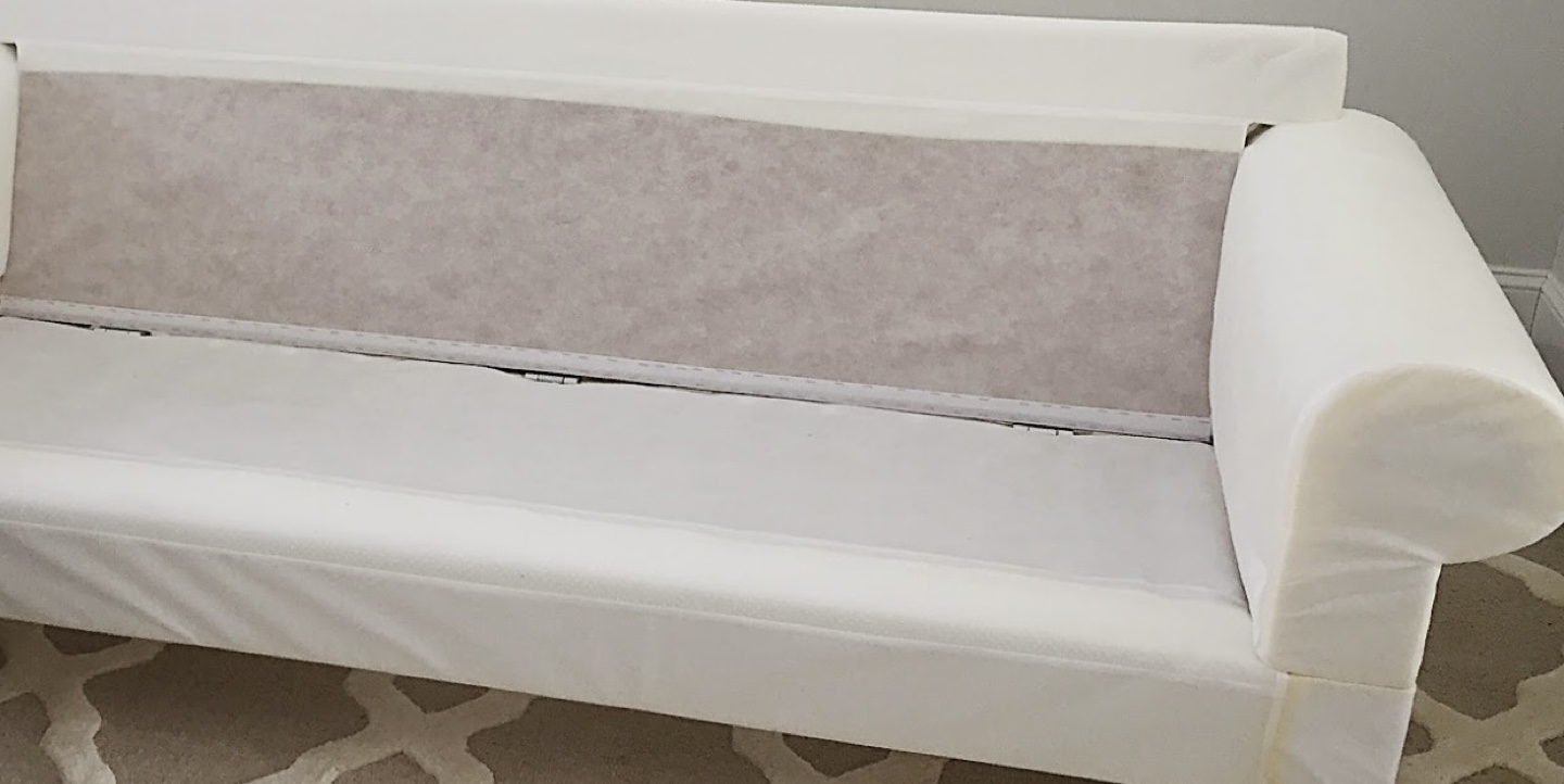 Ikea ektorp 3 seats Sofa without cover - photo 3
