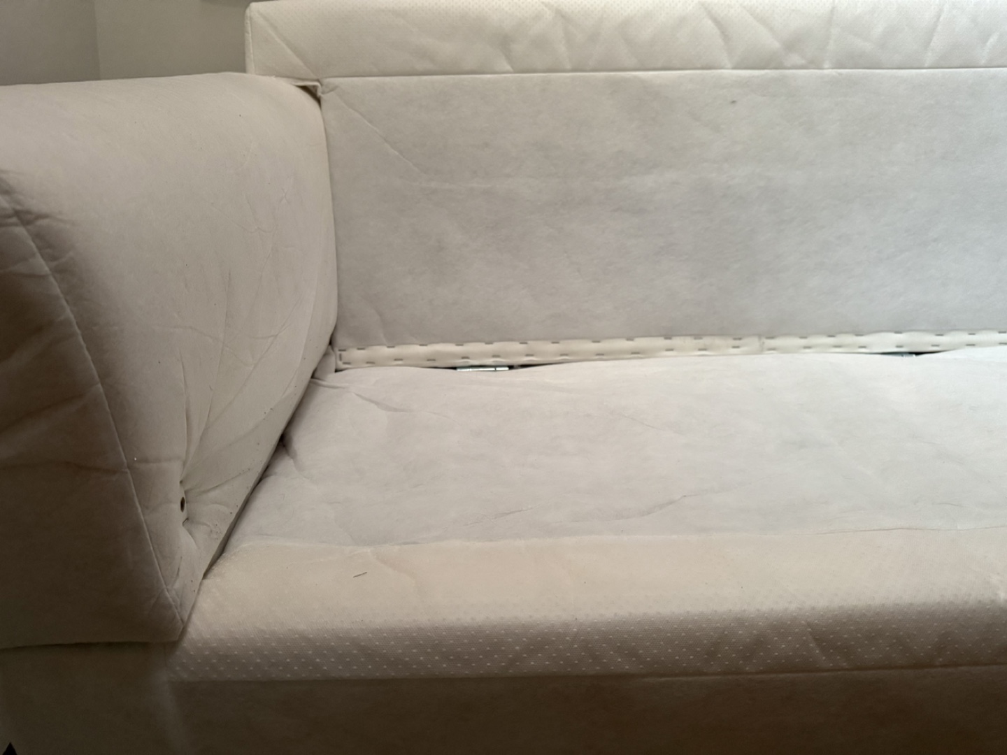 Ikea ektorp 3 seats Sofa without cover - photo 2