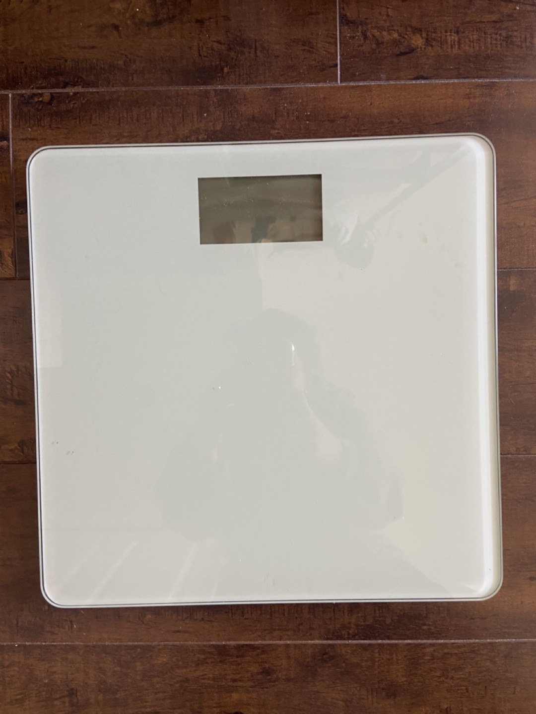 White Digital Bathroom Scale