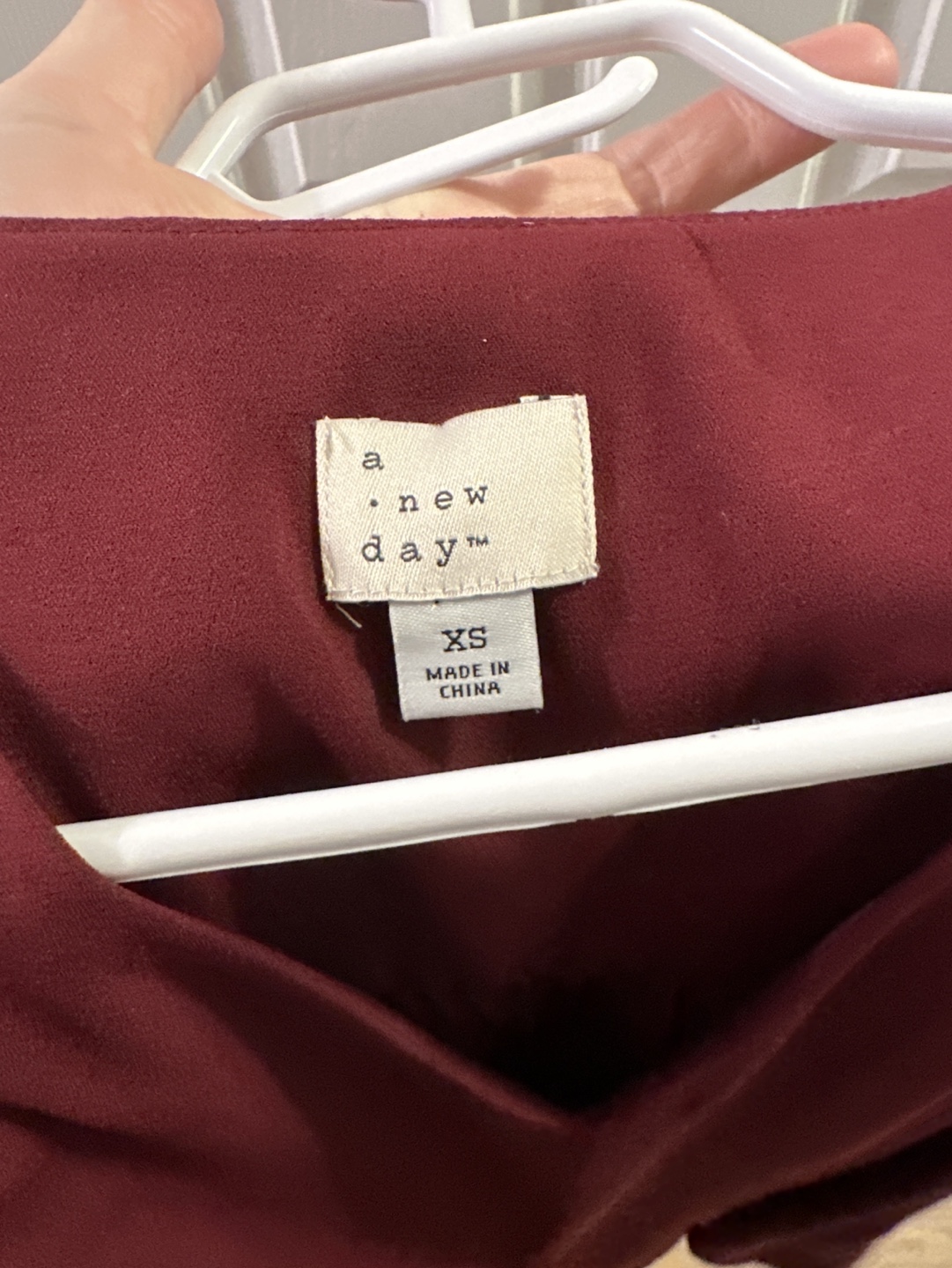 A New Day Burgundy Dress - photo 3