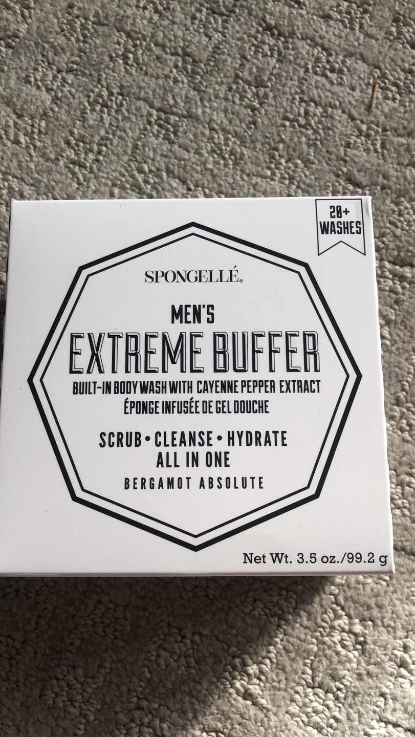Spongelle Men's Extreme Buffer Body Wash