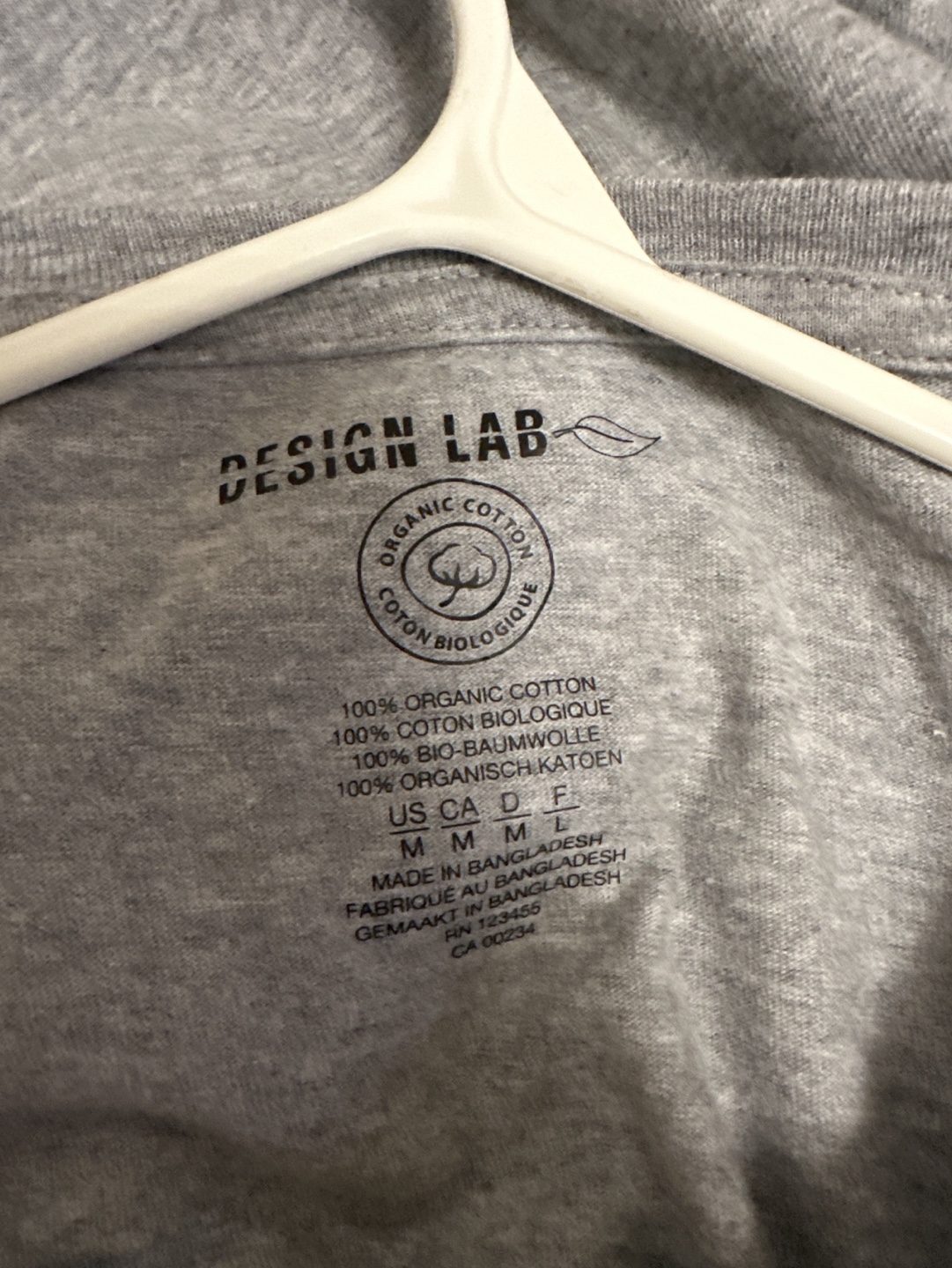 Grey Organic Cotton T-Shirt Dress - photo 2