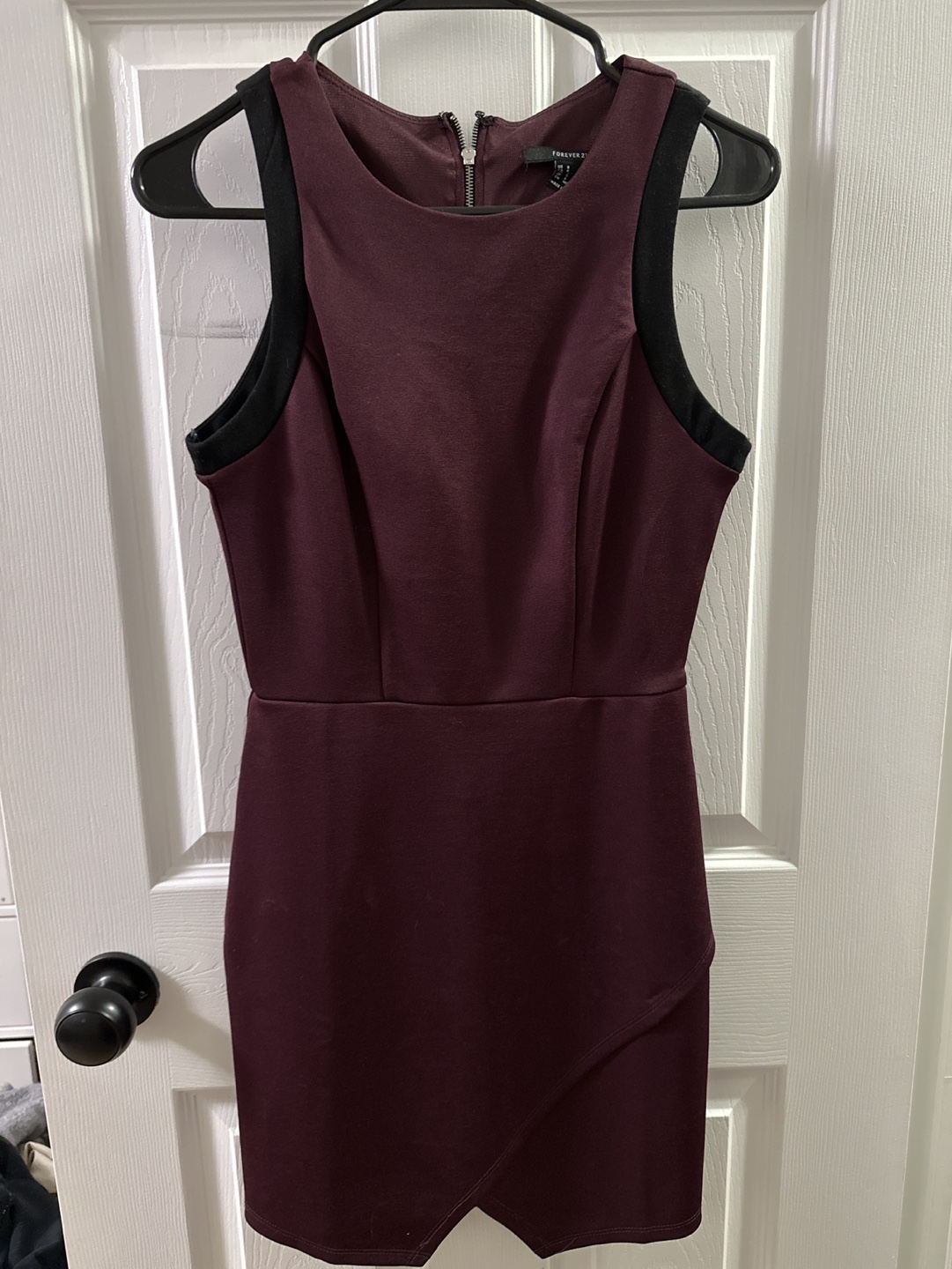 Burgundy Mini Dress
