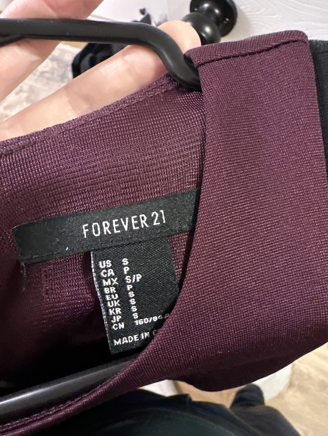 Burgundy Mini Dress - photo 3