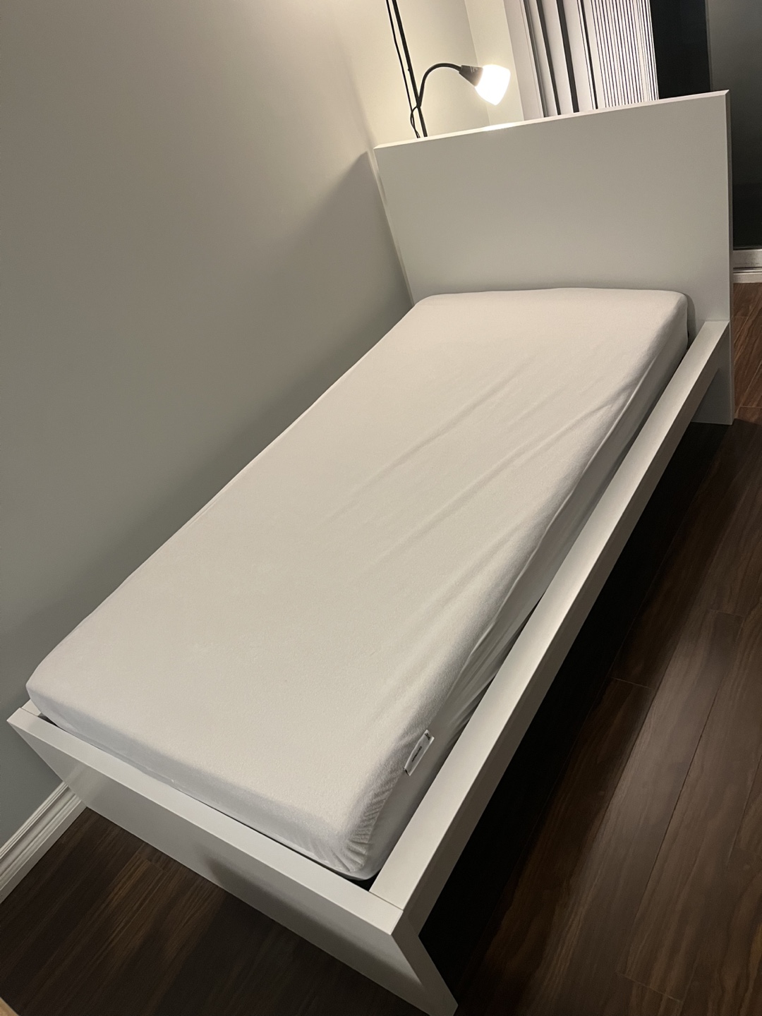IKEA Single Bed Frame White - photo 5