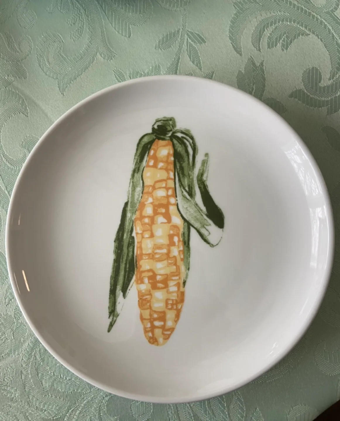 Vegetable-themed dinnerware set image indicator(4)