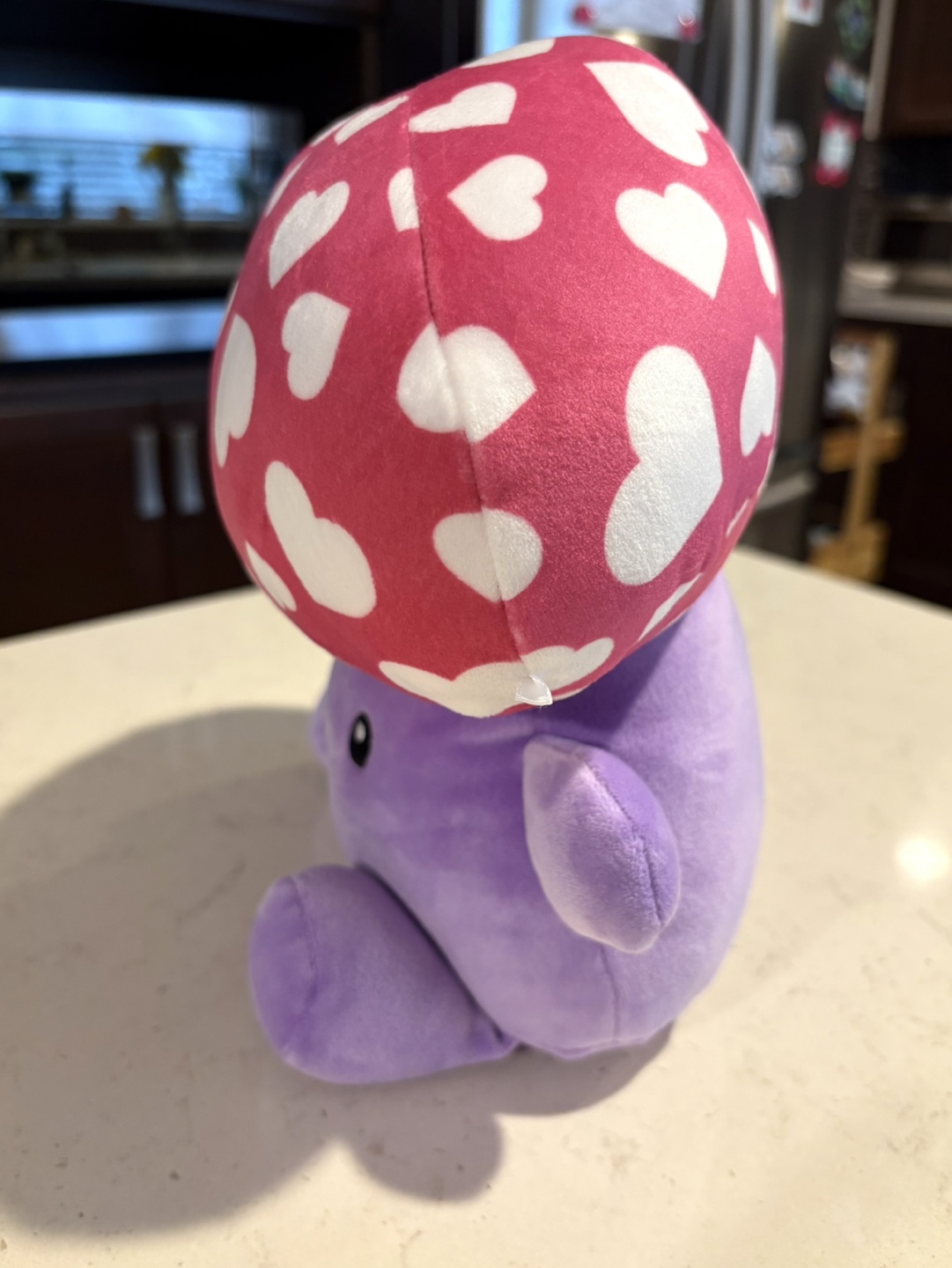 Squishmallow Valentine's Day Mushroom Plush and Keychain Set - photo 4