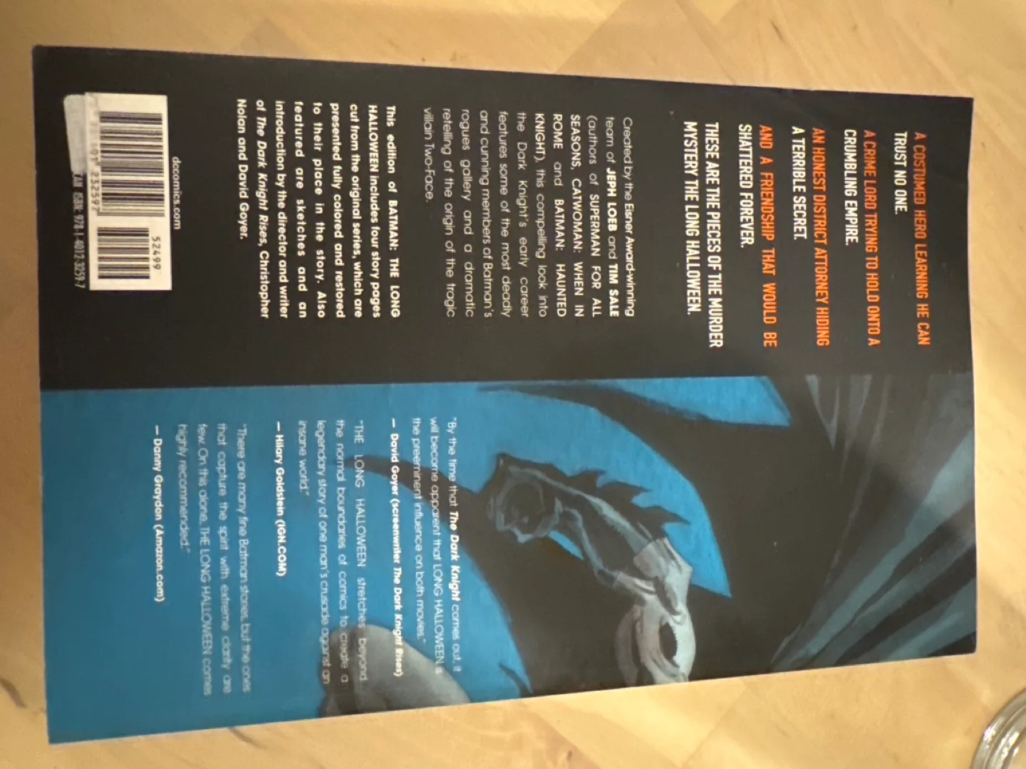 Batman: The Long Halloween Graphic Novel image indicator(2)