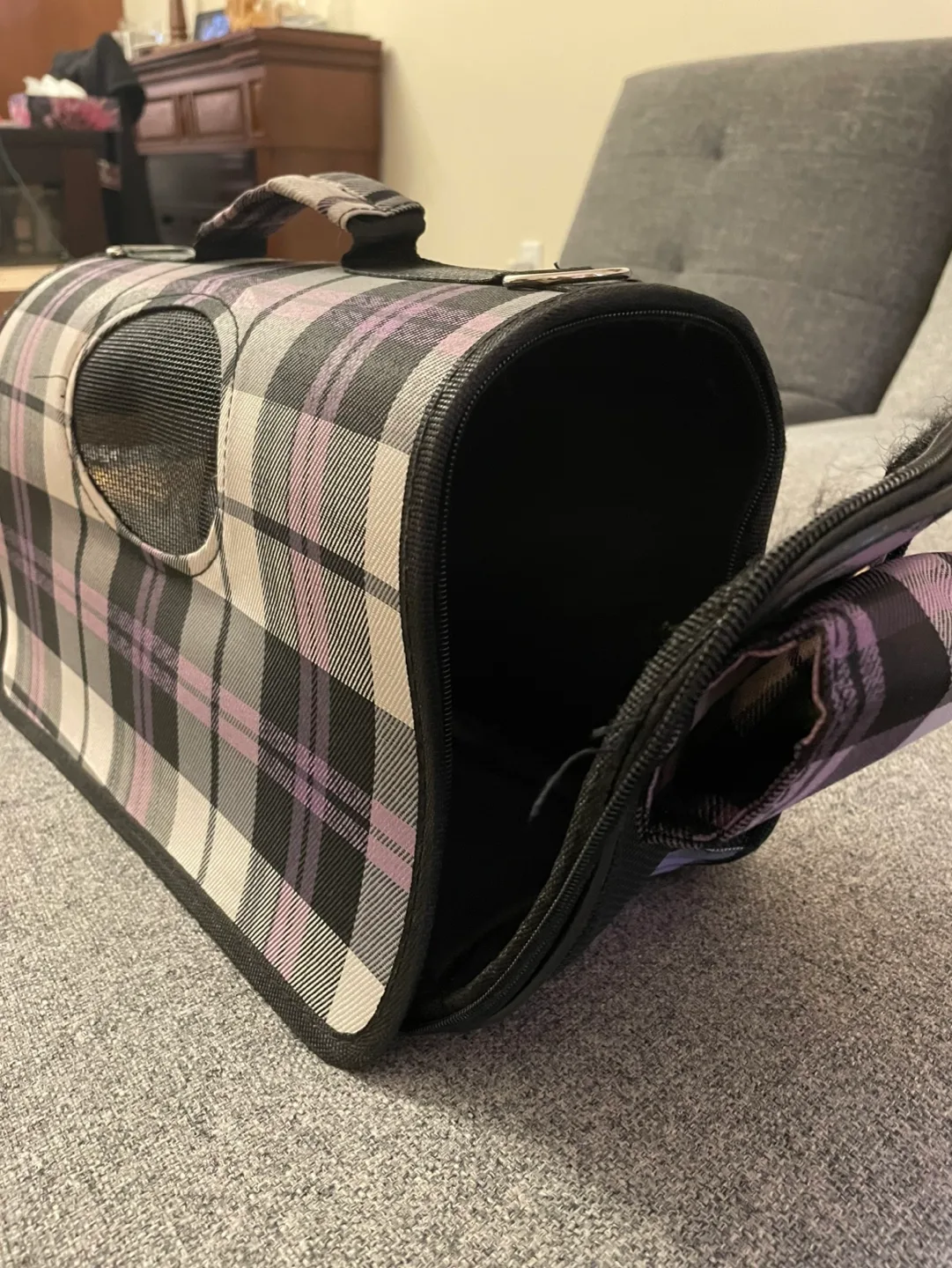 Small pet carrier bag image indicator(2)