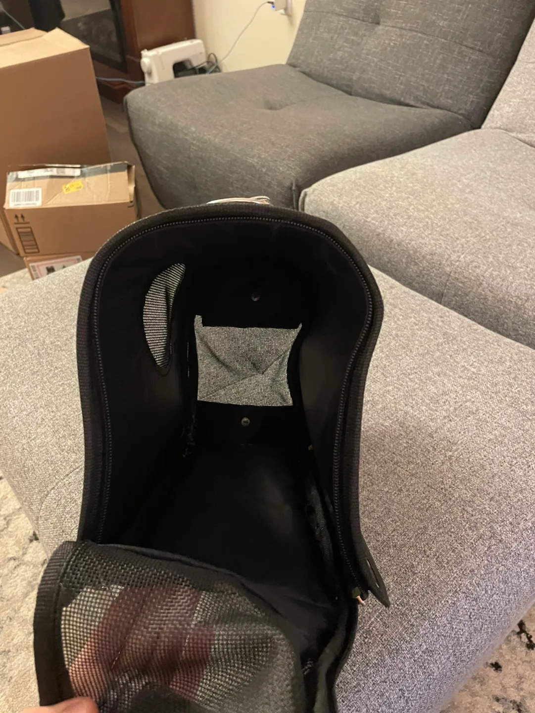 Small pet carrier bag image indicator(3)