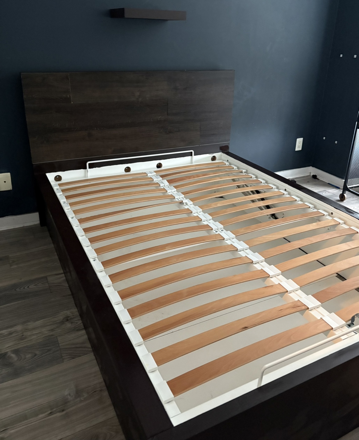 IKEA MALM queen bed frame with storage