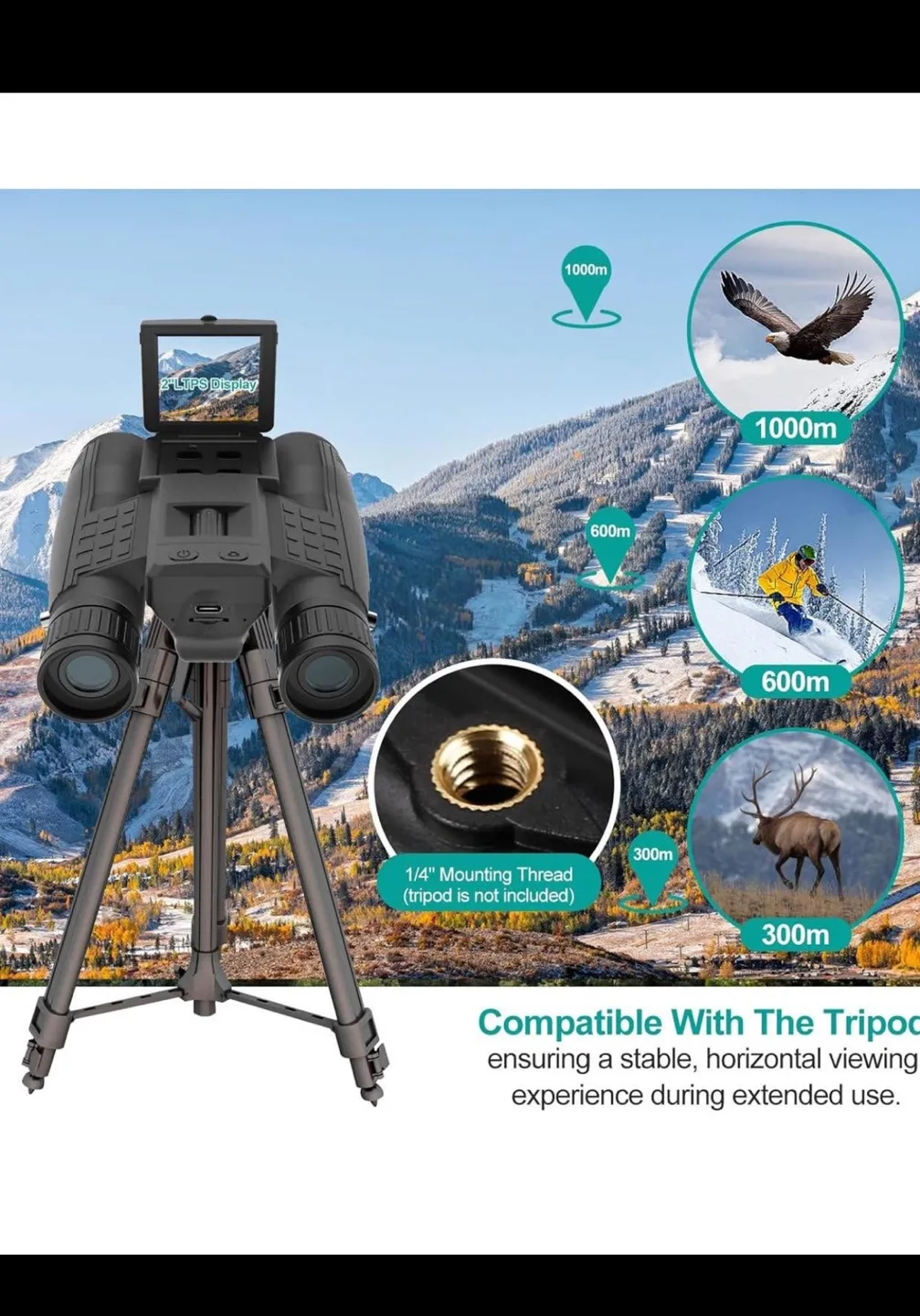 Digital Telescope Binoculars with Camera image indicator(4)
