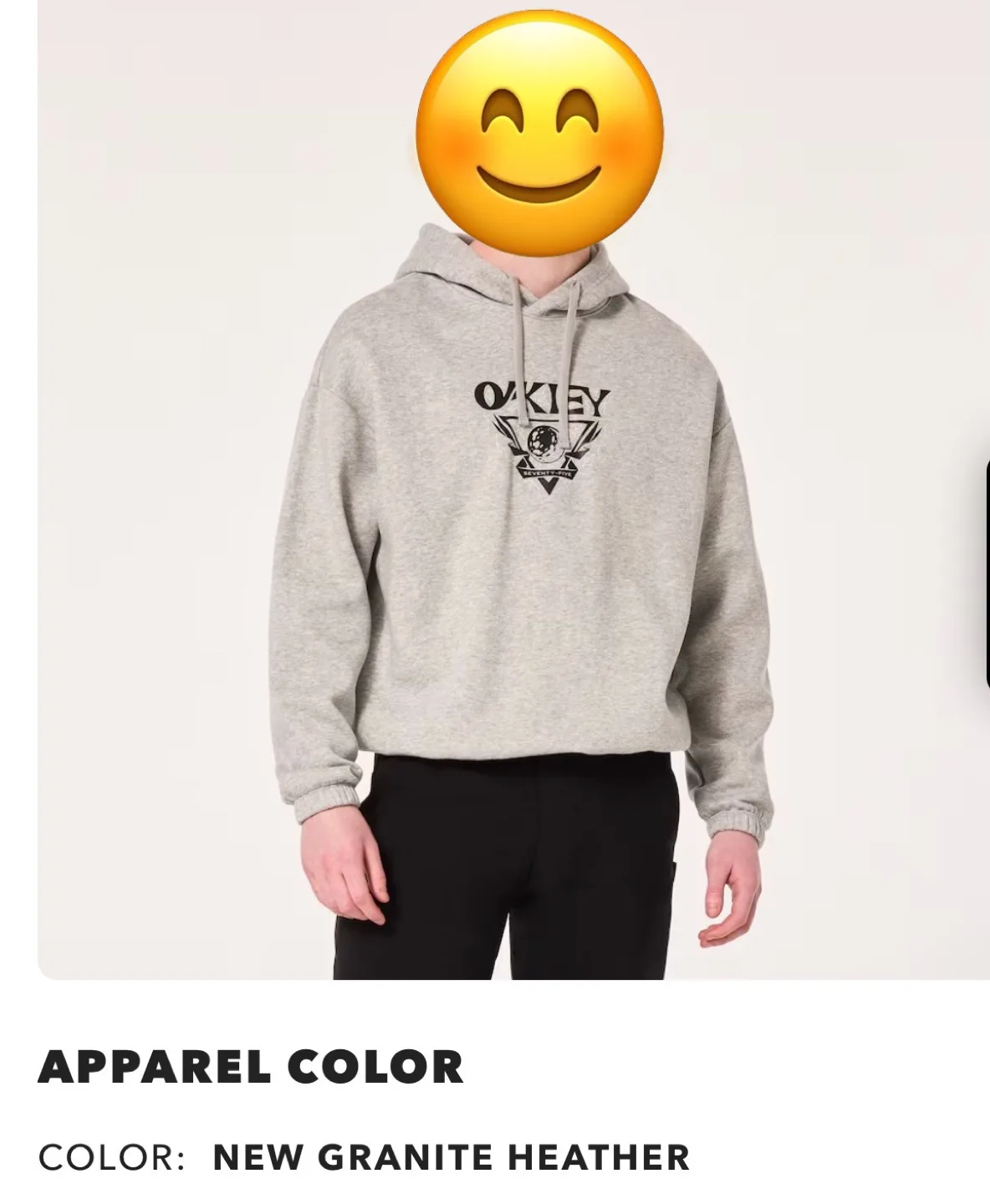 Oakley Seventy-Five Lunaformic  Hoodie - Size Medium image indicator(5)