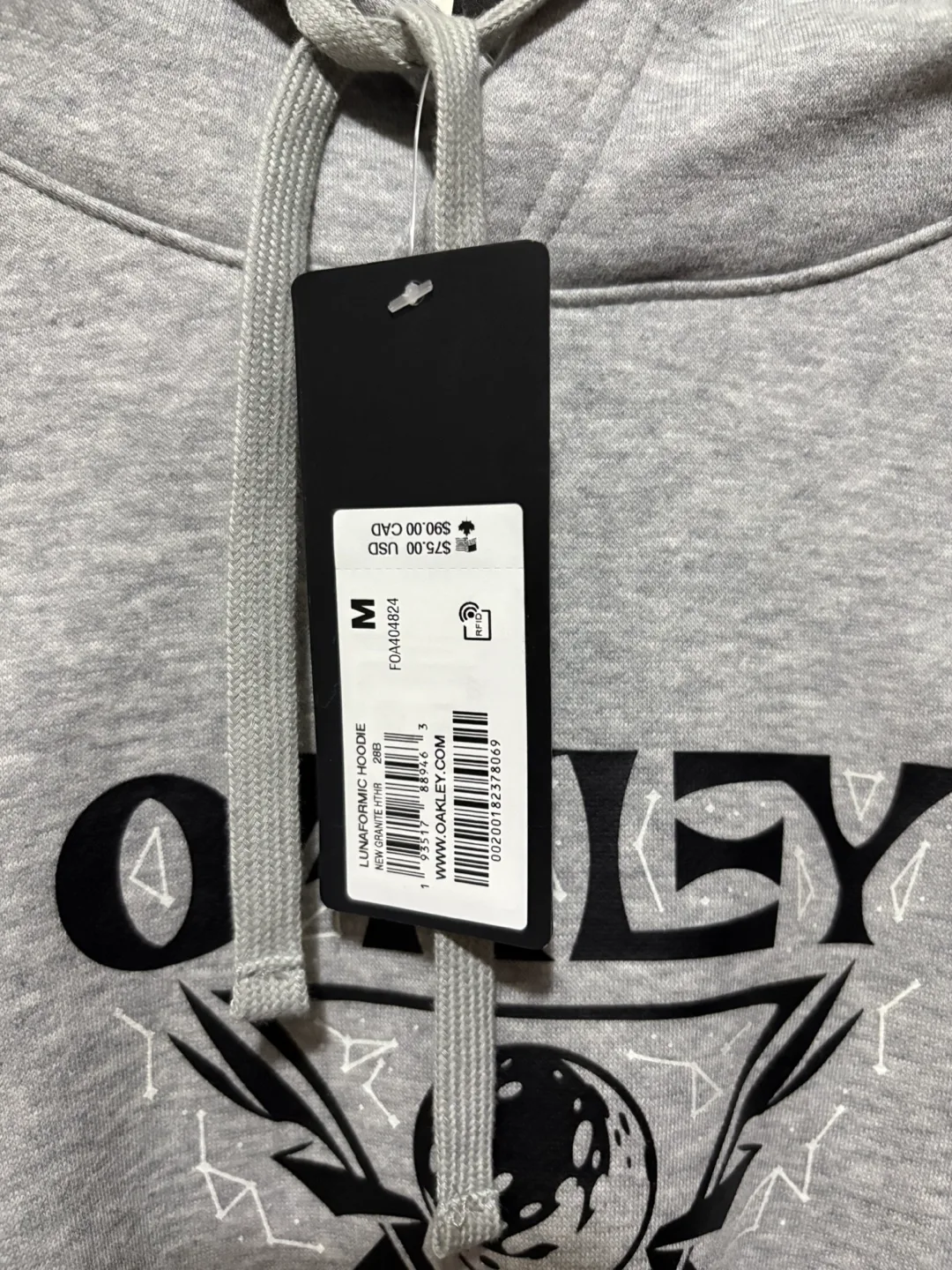 Oakley Seventy-Five Lunaformic  Hoodie - Size Medium image indicator(4)