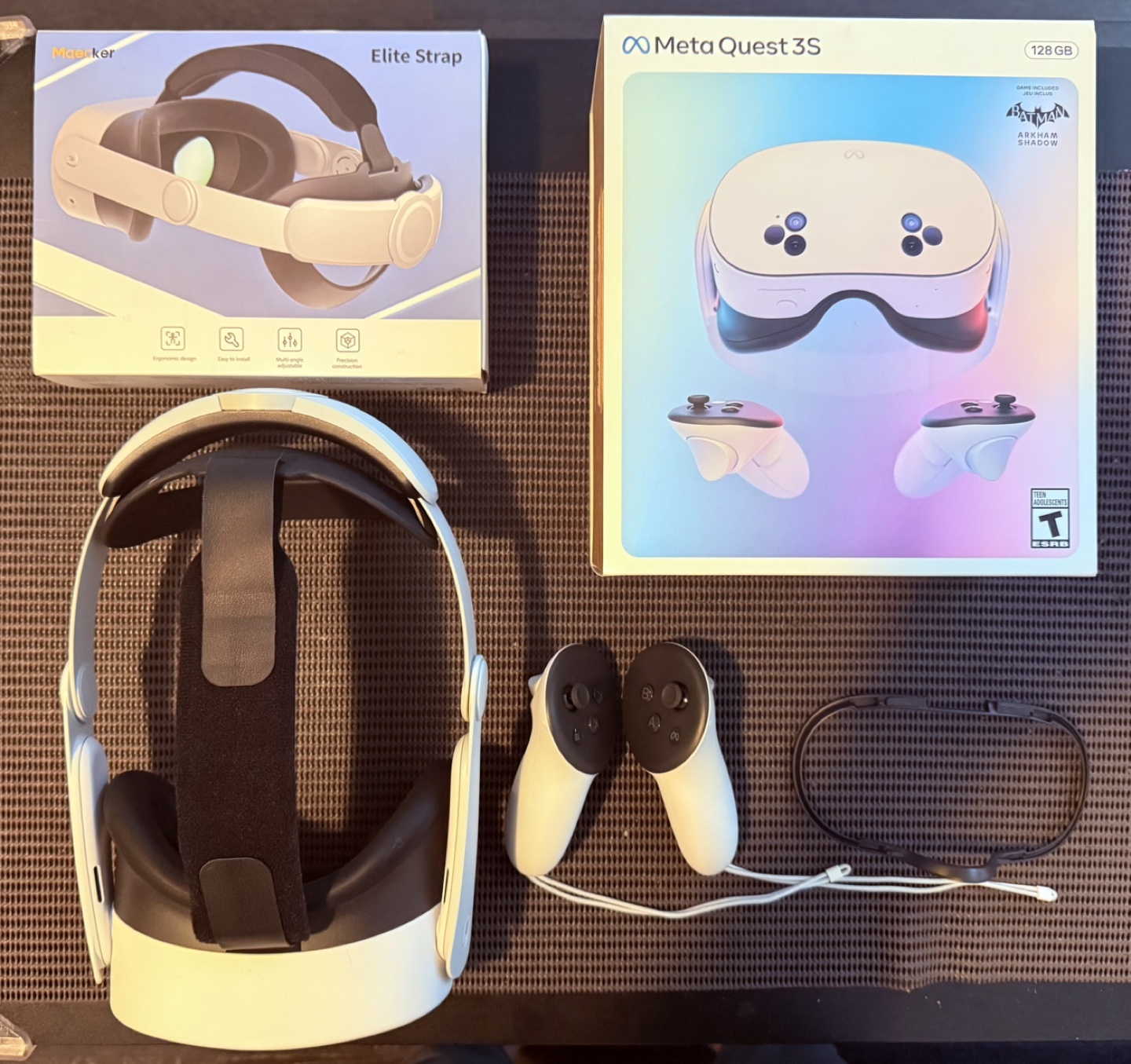 Meta Quest 3S 128GB VR Headset with Elite Strap and Accessories - photo 2