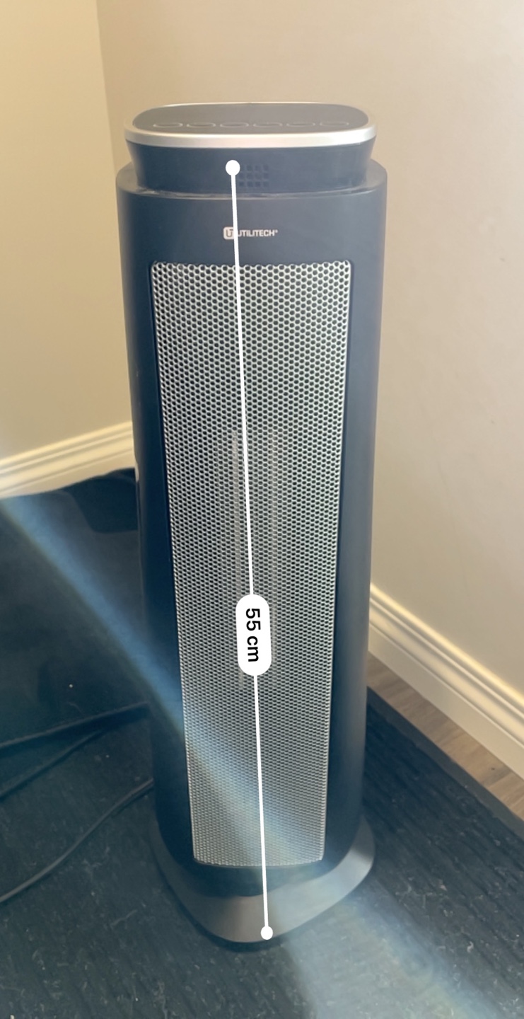 LluLtech Oscillating Ceramic Tower Heater - photo 2