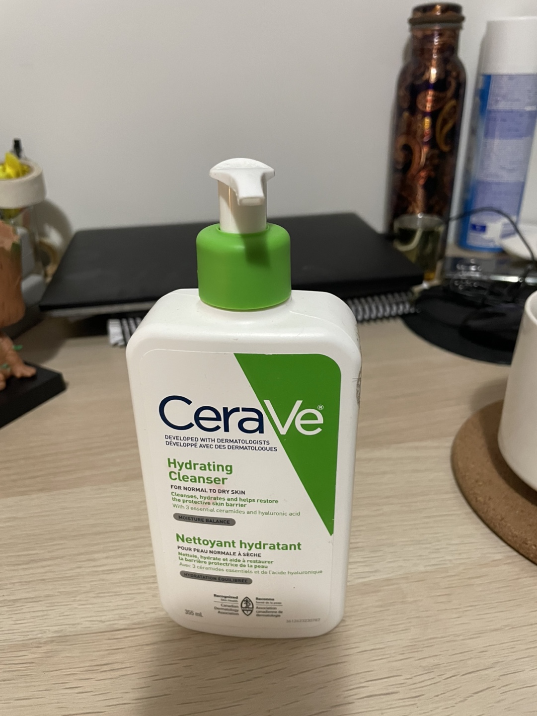 CeraVe Hydrating Cleanser 355ml Pump Bottle