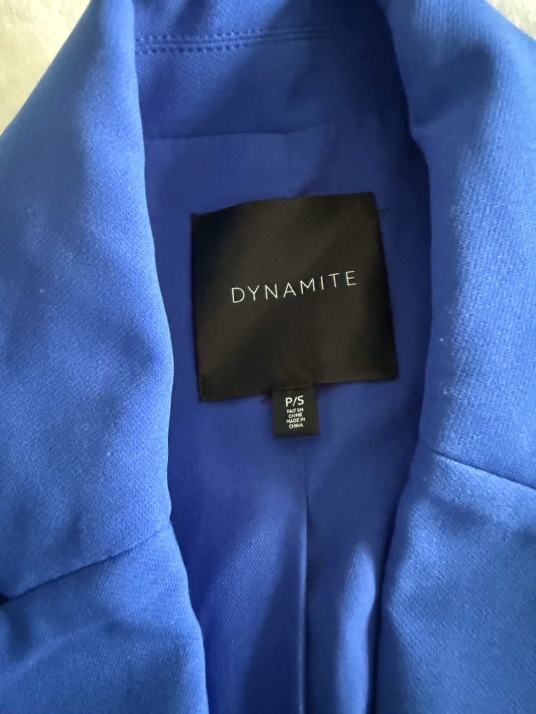 Dynamite Cobalt Blue Blazer and Pant Set - photo 2