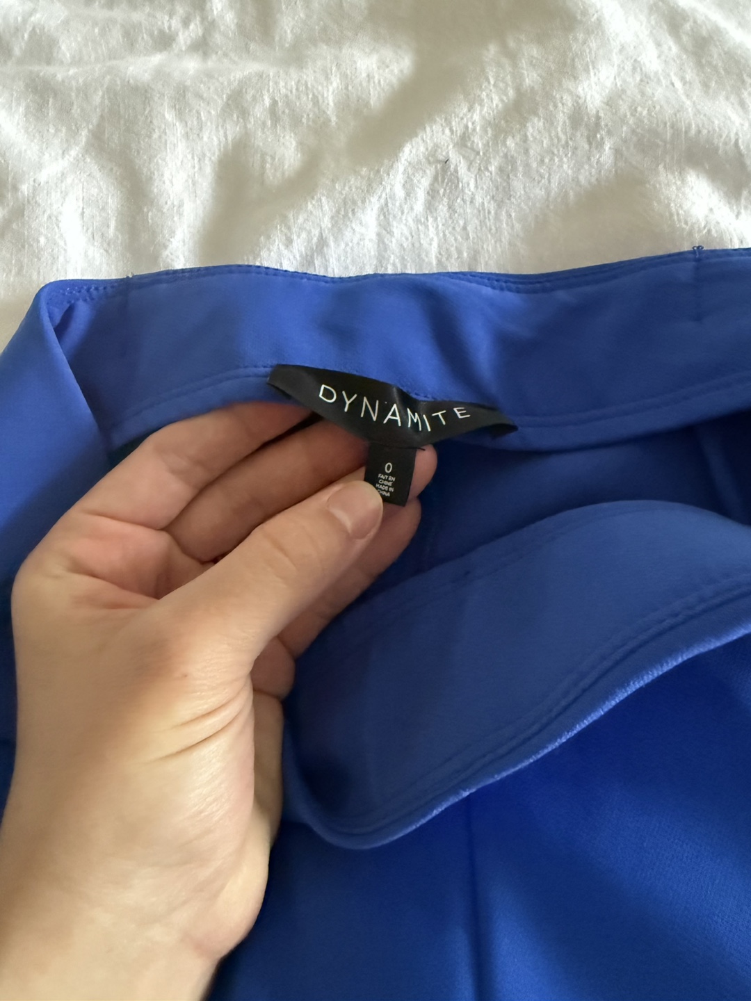 Dynamite Cobalt Blue Blazer and Pant Set - photo 3