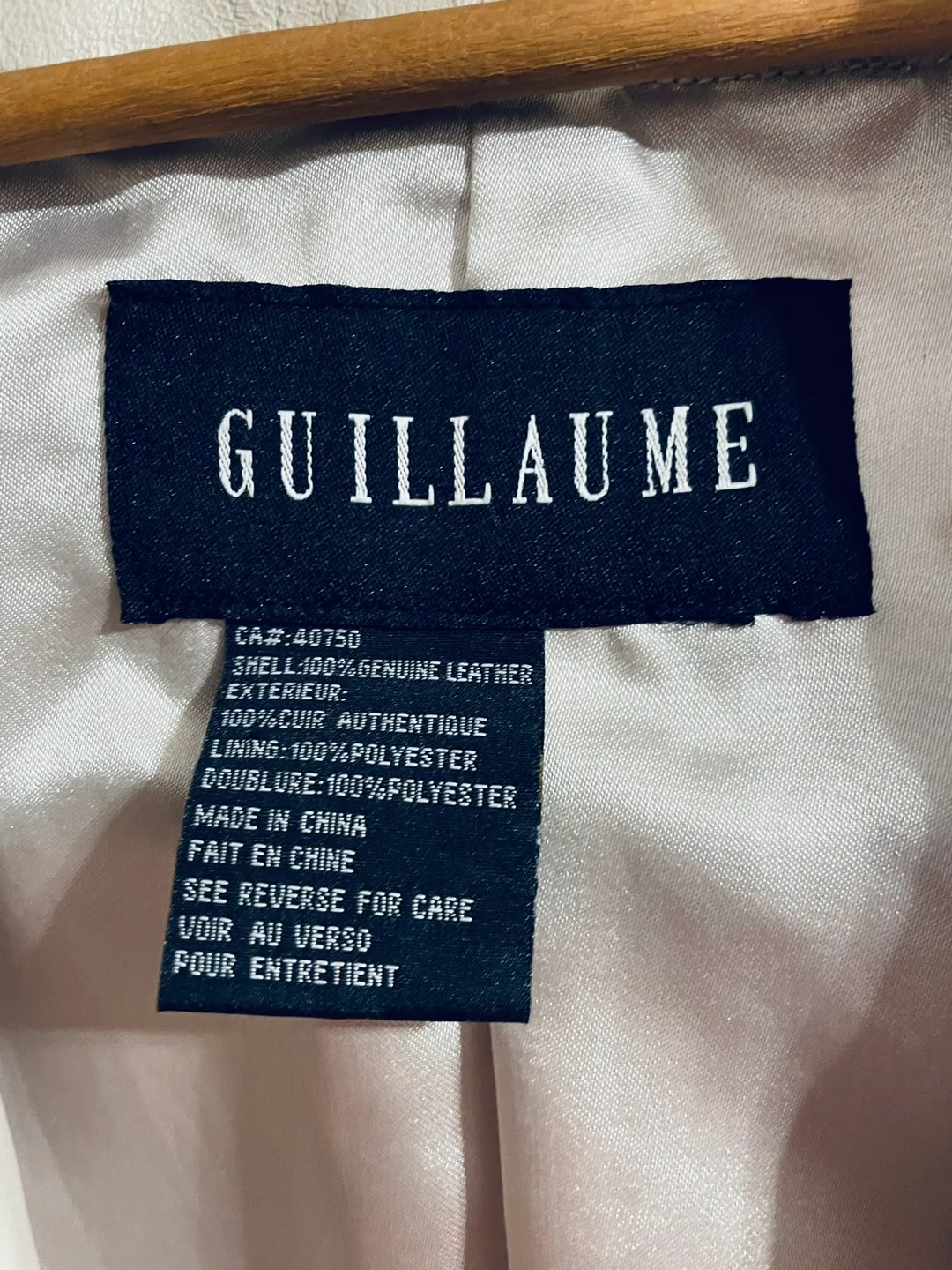 Stylish, Genuine Leather blazer image indicator(3)