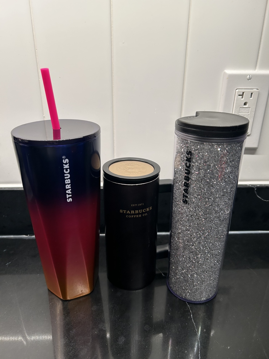 Starbucks Tumblers and Cold Cup Set (3)