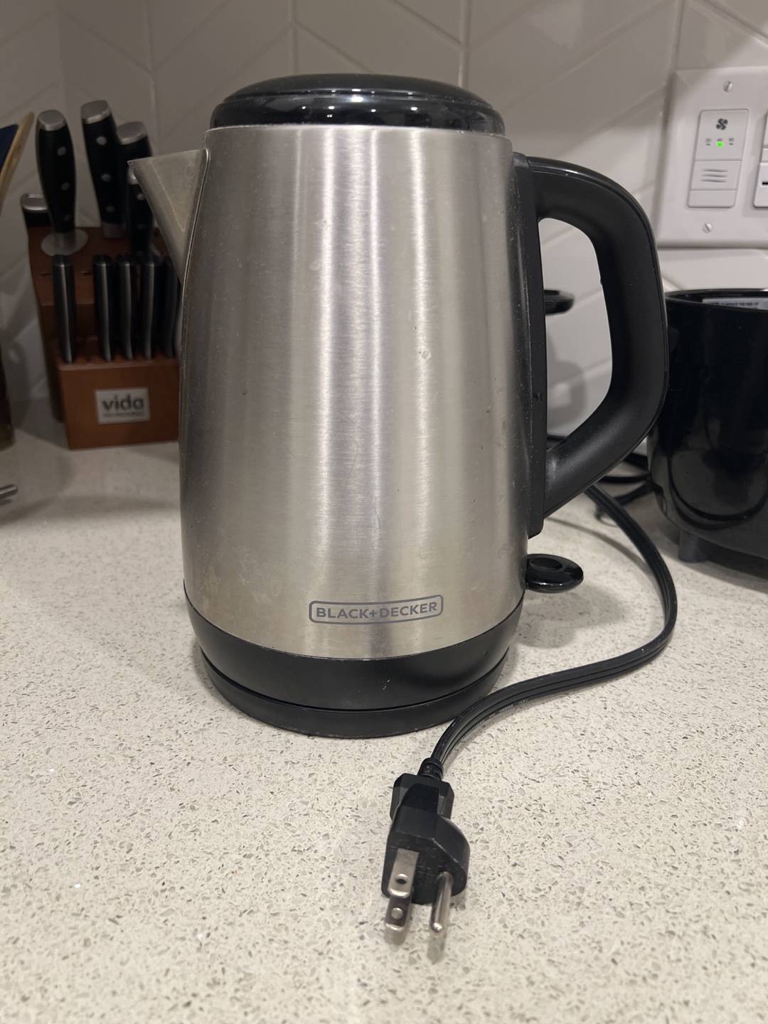 Black+Decker Stainless Steel Electric Kettle