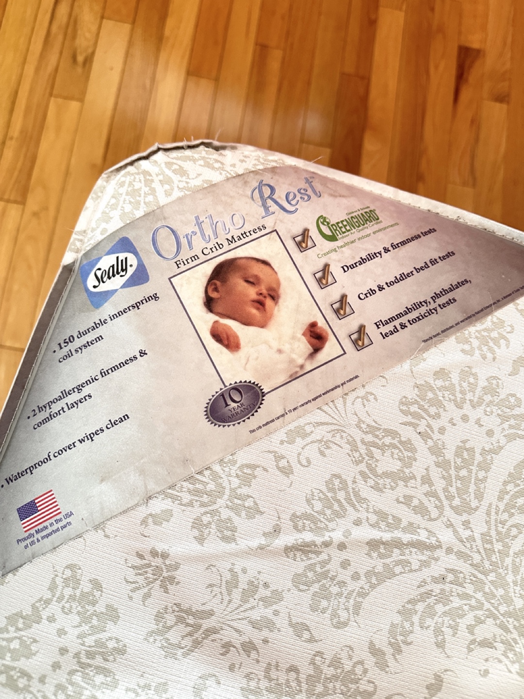 4 Excellent Sealy Baby Crib Matrsses for Sale (CAN DELIVER) - photo 2