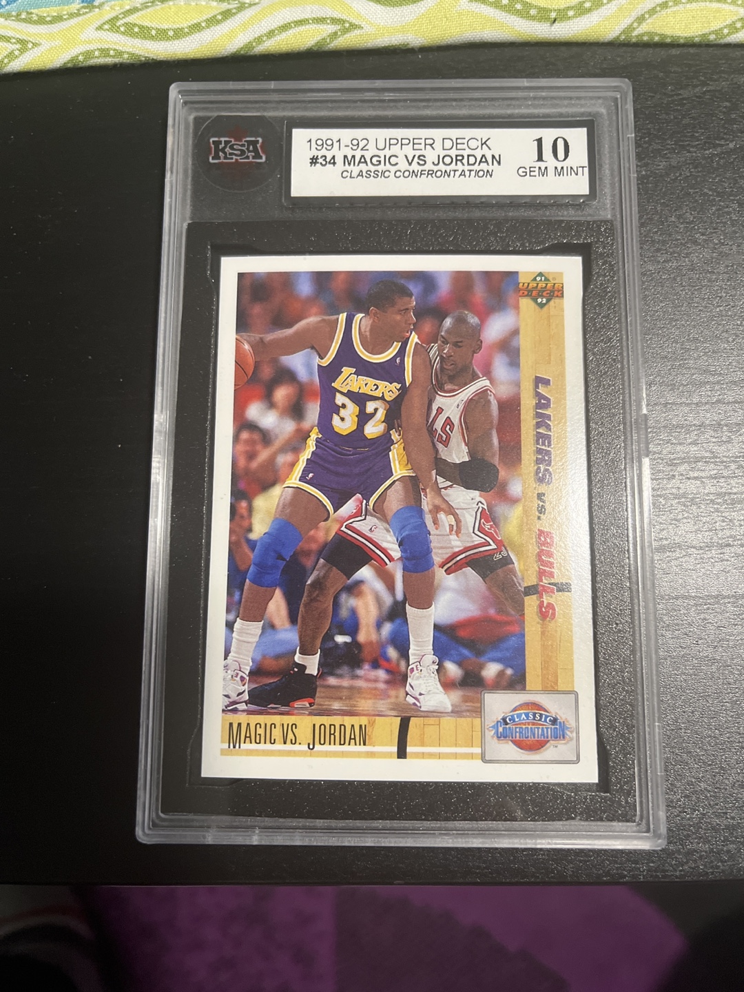 1991-92 Upper Deck Magic vs Jordan #34 Gem Mint 10