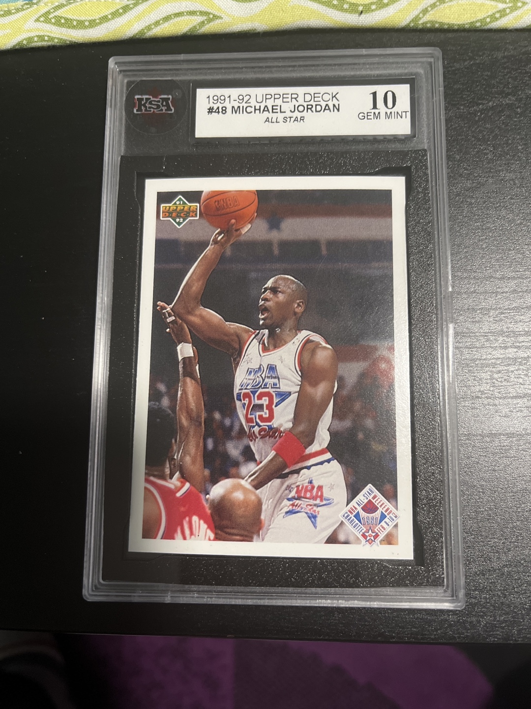 1991-92 Upper Deck Michael Jordan #48 All-Star Gem Mint 10