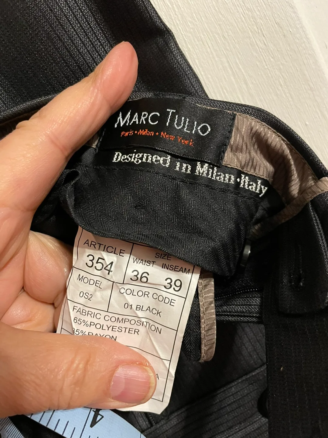 Marc Tulio, Made in Italy/ hand Tailored Suit image indicator(6)