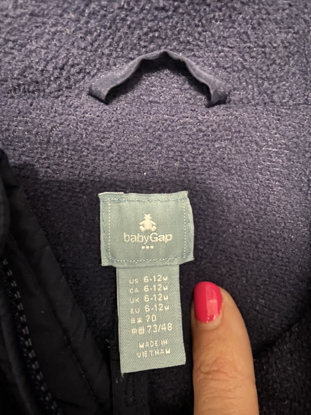BabyGap Baby Snowsuit, Size 6-12 Months - photo 2