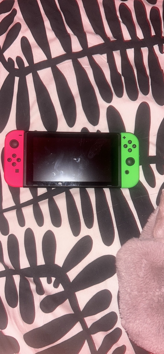 Nintendo Switch Console - Pink and Green Joy-Cons