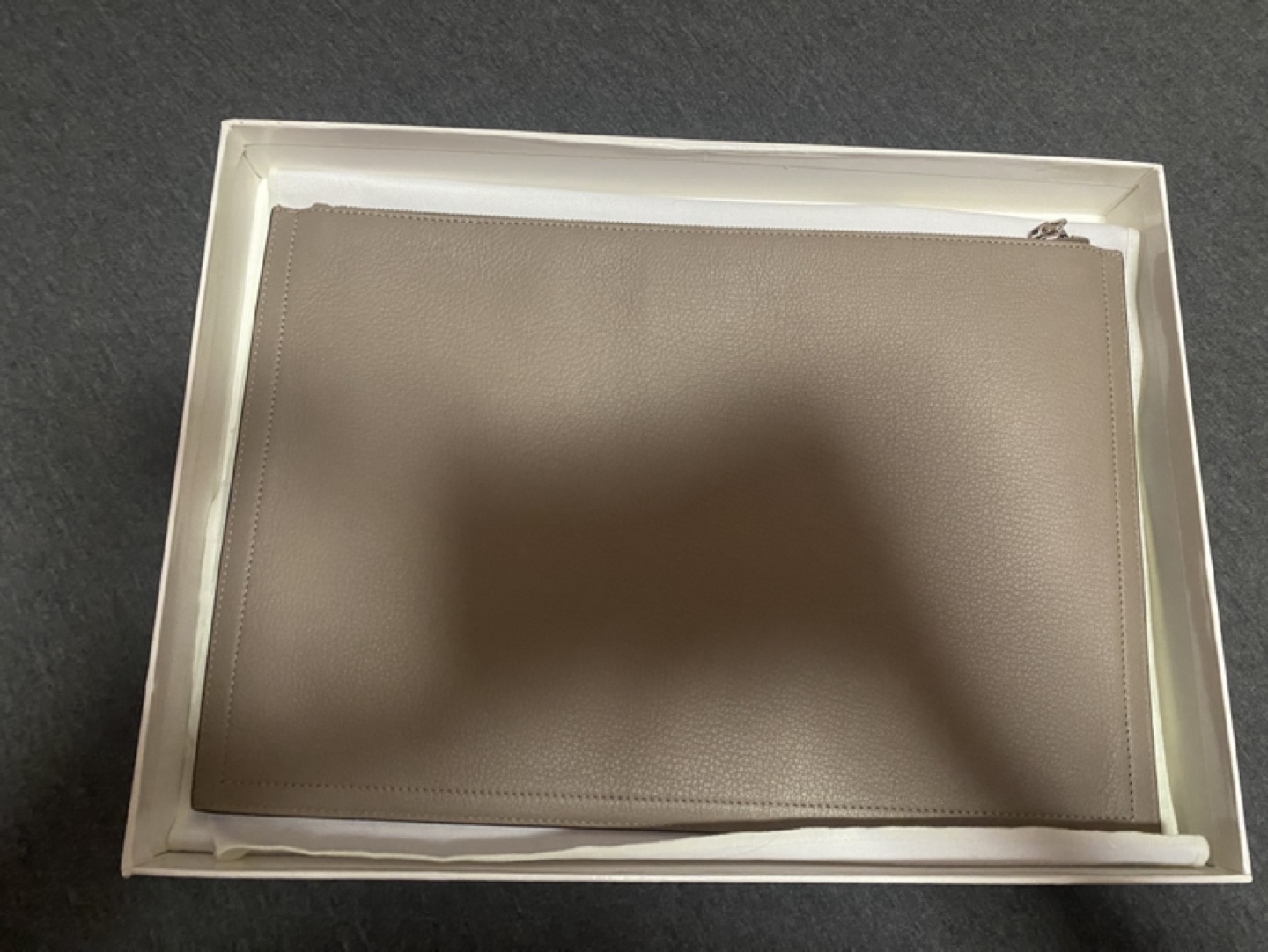 Givenchy Paris Leather Pouch Clutch - photo 2