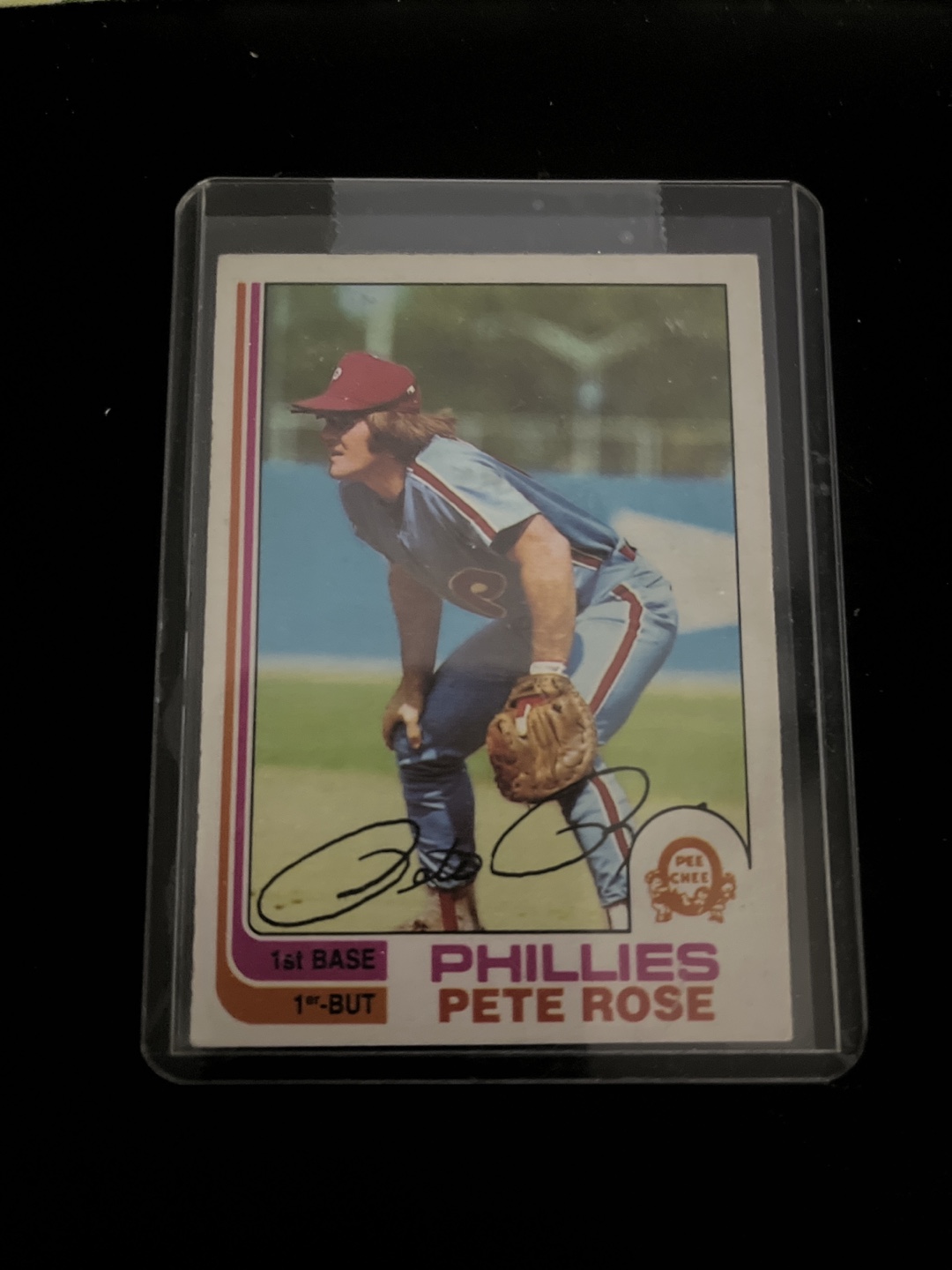 1982 O-Pee-Chee Pete Rose Baseball Card #361