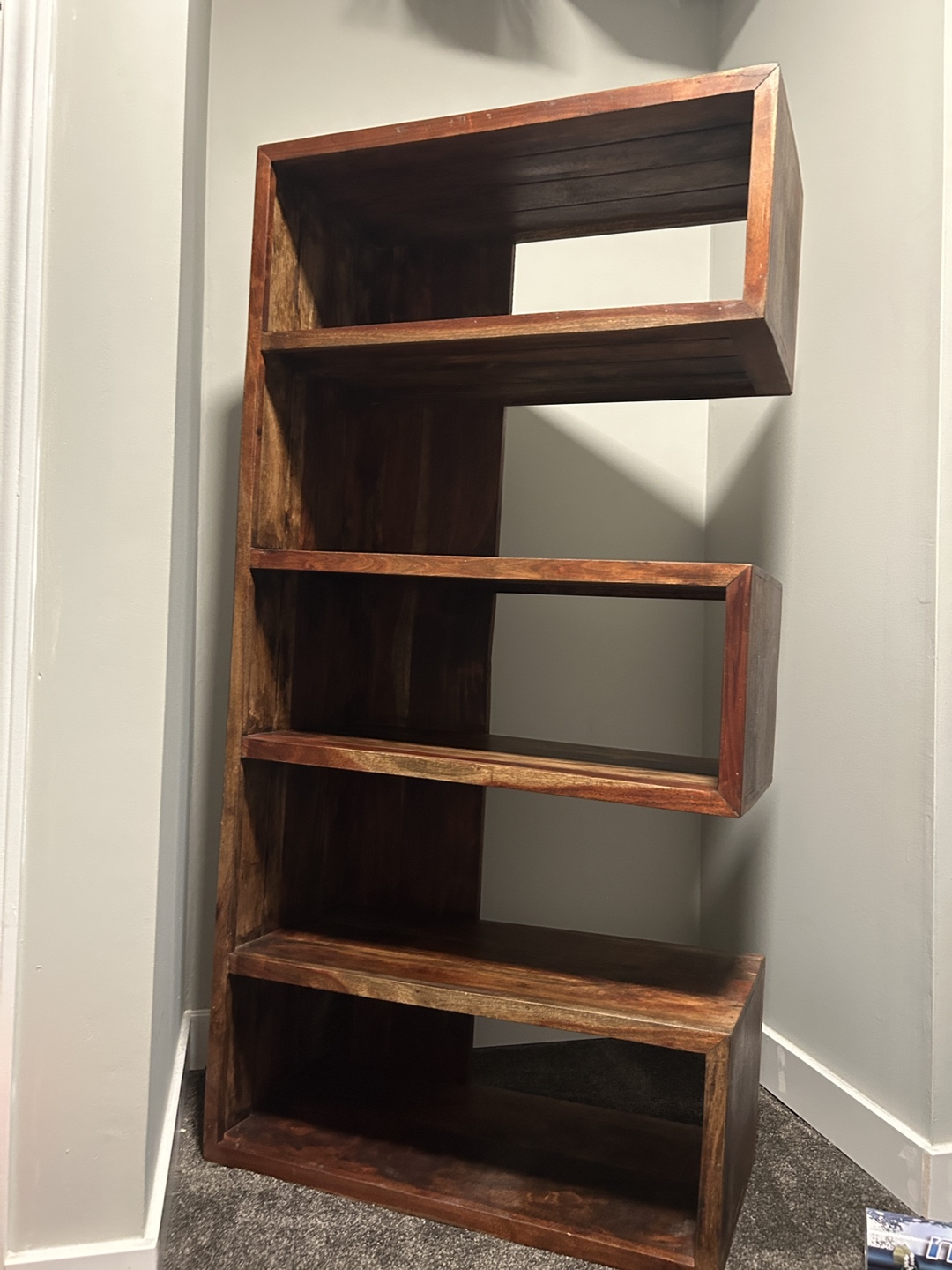 Modern Wooden Bookcase - photo 3