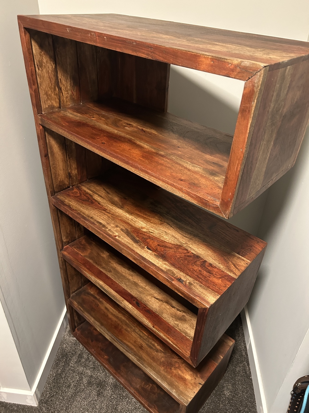 Modern Wooden Bookcase - photo 2