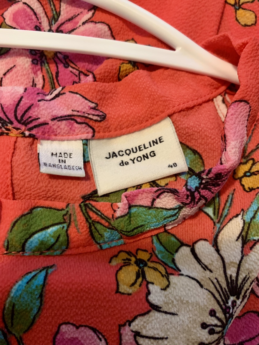 Beautiful Floral on Coral Midi Summer Dress (NWT) - photo 5