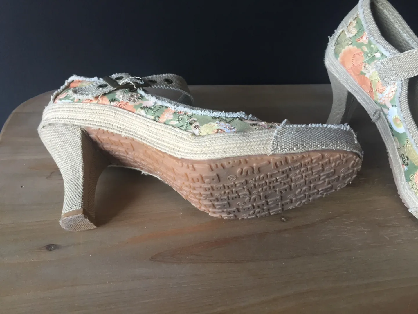 Rebels Floral Mary Jane Heels - Size 8 image indicator(2)