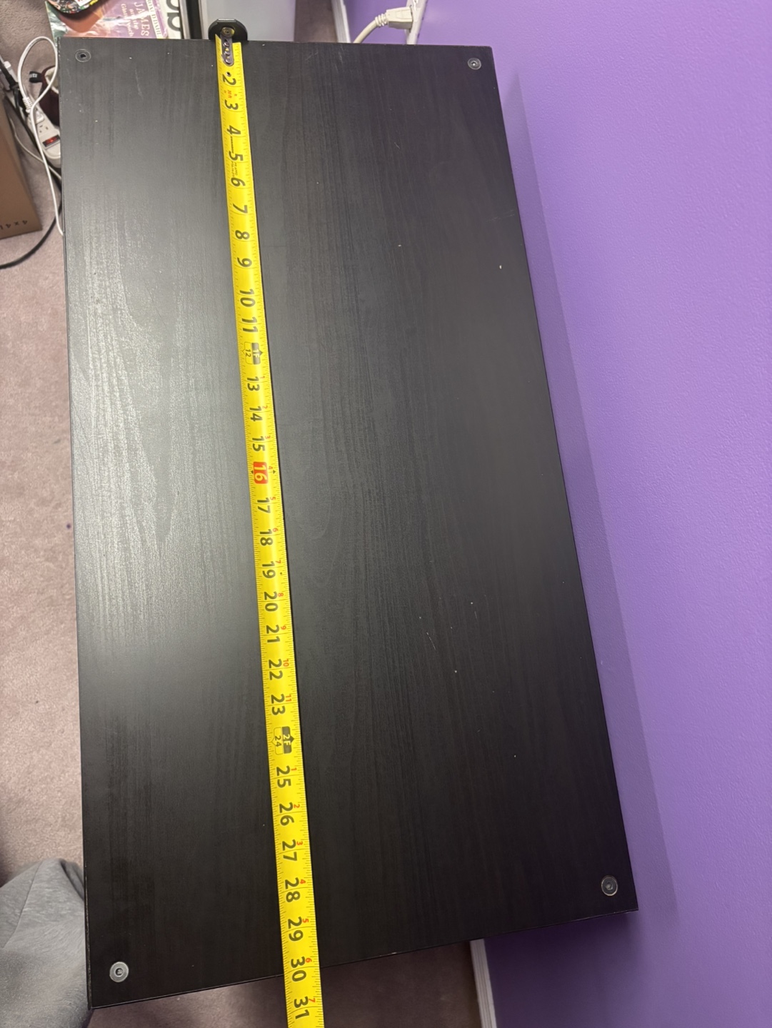 IKEA Black Cube Storage Shelf - photo 3