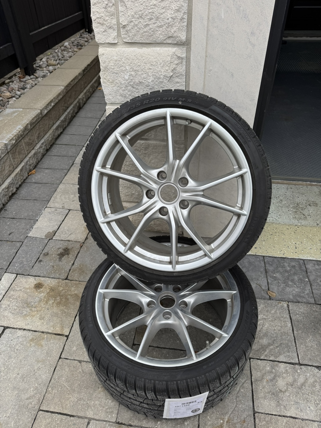 Pirelli 20" Porsche 911 (991) Winter Wheels & Tires - photo 2