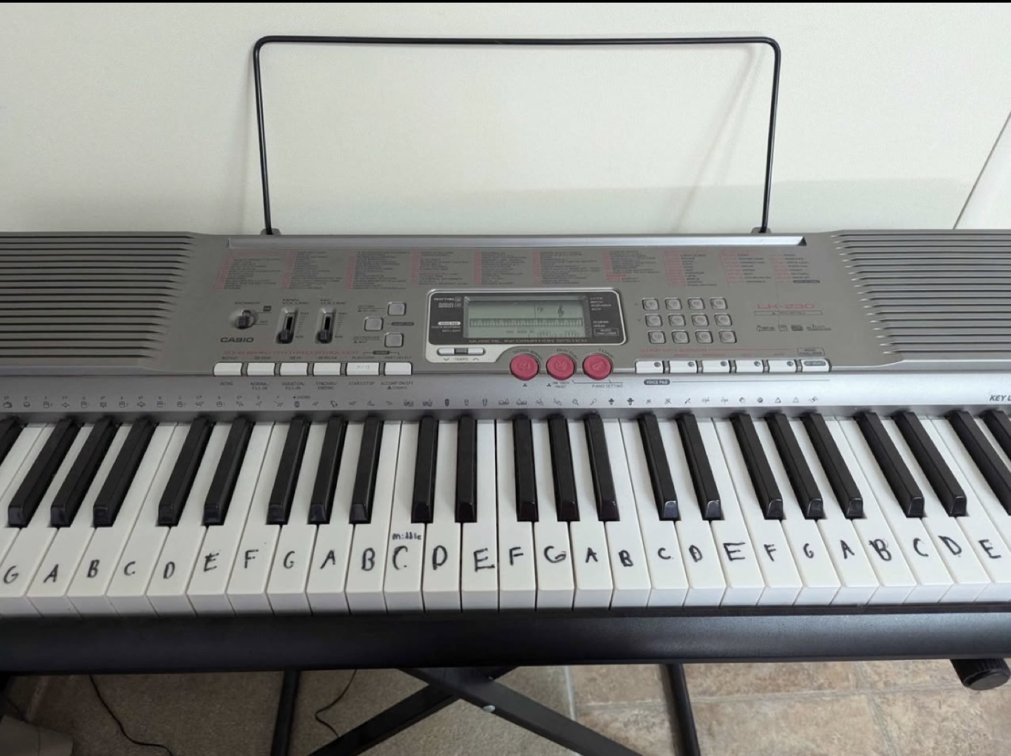 Casio CTK-1200 Keyboard with Stand and Bench