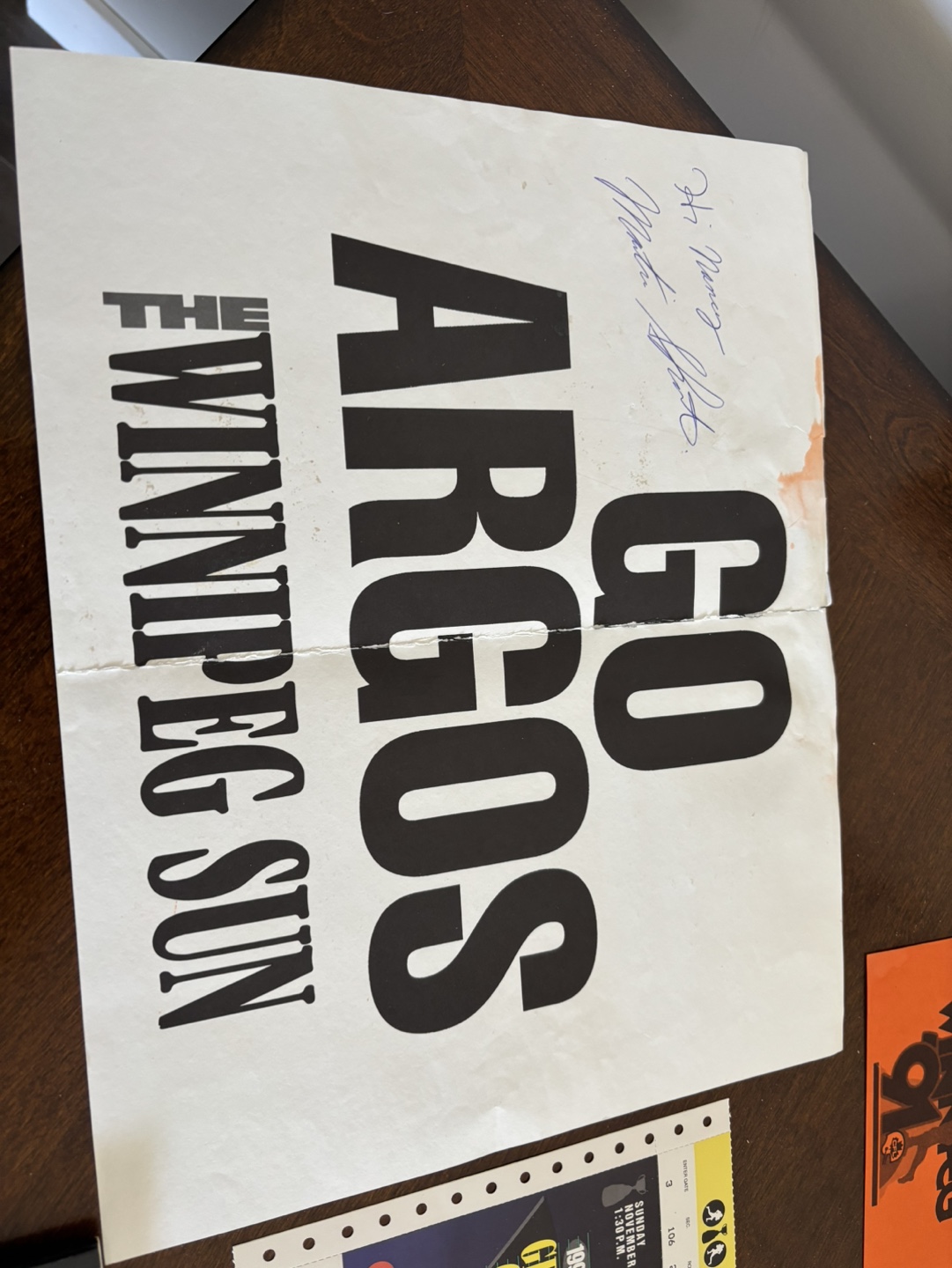 1991 Grey Cup Memorabilia Collection - Autographed! - photo 4