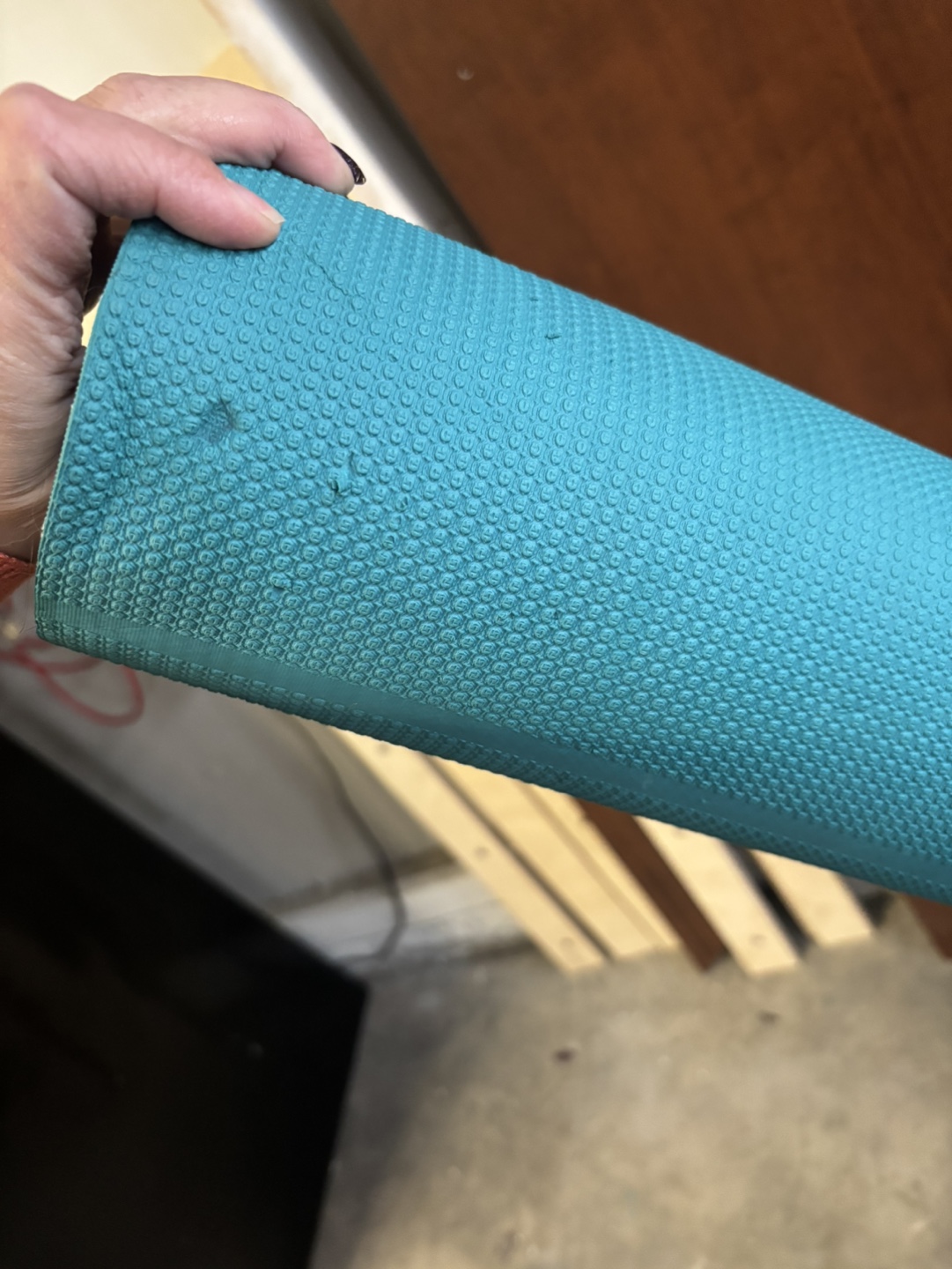 Two Yoga Mats - Teal & Grey - photo 2